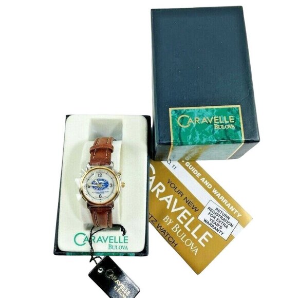 Caravelle Bulova Women Watch Portofino Bay Hotel Commemorative u Limited RARE